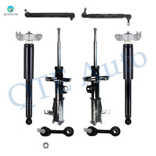 Set of 8 Front Sway Bar Link-Suspension Strut Assembly-Rear Sway Bar Link-Complete Shock Absorber Kit For 2013 Chevrolet Malibu