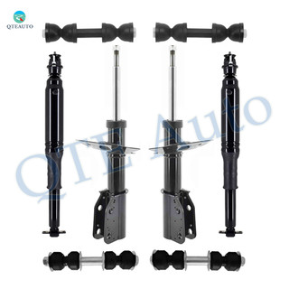 Set of 8 Front Sway Bar Link-Suspension Strut Assembly-Rear Sway Bar Link-Complete Shock Absorber Kit For 2006-2011 Cadillac DTS