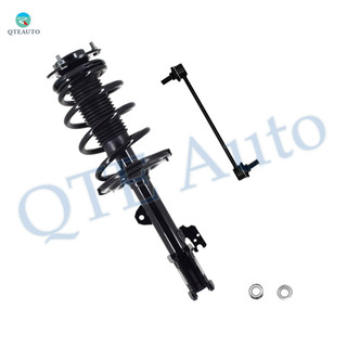 Front Right Sway Bar Link-Quick Complete Strut-Coil Spring Assembly For 2009 2010 Toyota Highlander