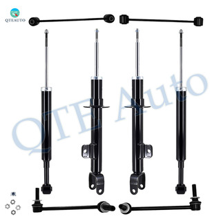 Set of 8 Front Sway Bar Link-Suspension Strut Assembly-Rear Sway Bar Link-Shock Absorber For 2011-2013 Chrysler 300 Monotube