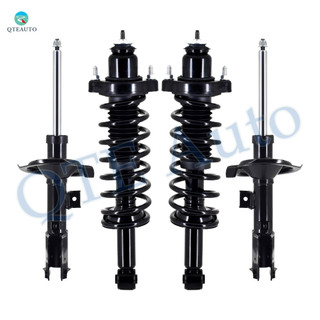 Set 4 Front Strut-Rear Quick Strut-Coil Spring For 2008-2017 Mitsubishi Lancer