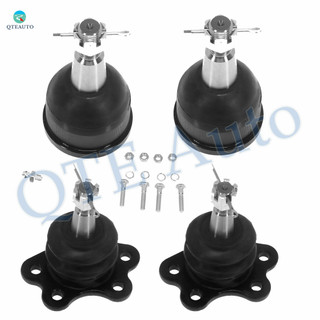 Set of 4 Front-Rear Lower-Upper Suspension Ball Joint For 1996-2002 Chevrolet Express 1500