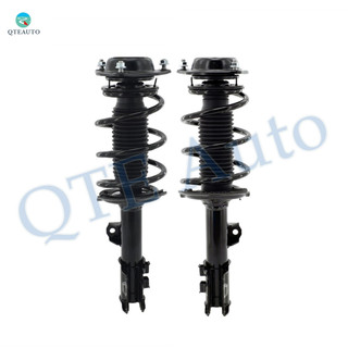Pair Front Quick Complete Strut-Coil Spring For 2013-2014 Hyundai Elantra Coupe