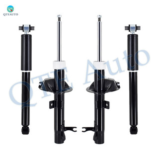 Set 4 Front Suspension Strut Assembly-Rear Shock For 2000-2005 Ford Focus Wagon