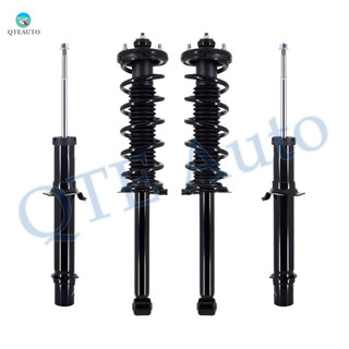 Set of 4 Front Strut-Rear Quick Complete Strut-Coil Spring For 2003-2007 Honda Accord