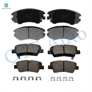 Set of 8 Front-Rear Ceramic Brake Pad Kit For 2010-2013 KIA Soul