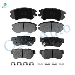 Set of 8 Front-Rear Ceramic Brake Pad Kit For 2003-2008 Hyundai Sonata
