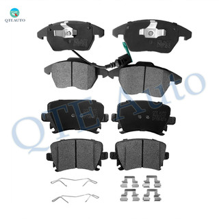 Set of 8 Front-Rear Ceramic Brake Pad Kit For 2006-2009 Audi A3 Quattro Base