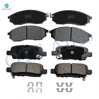 Set of 8 Front-Rear Ceramic Brake Pad Kit For 2006-2010 Infiniti M35