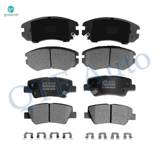 Set of 8 Front-Rear Ceramic Brake Pad Kit For 2010 Hyundai Elantra