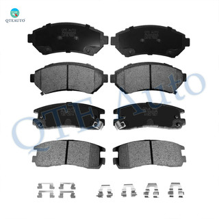 Set of 8 Front 7693-D818-Rear Ceramic Brake Pad Kit For 2002-2005 Chevrolet Venture