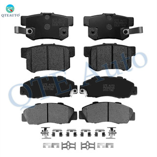 Set of 8 Front-Rear Ceramic Brake Pad Kit For 1995 1996 Acura TL