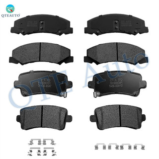 Set of 8 Front-Rear Ceramic Brake Pad Kit For 2014 2015 Chevrolet Impala