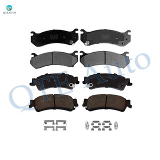 Set of 8 Front-Rear Ceramic Brake Pad Kit For 1999-2006 GMC Sierra 1500