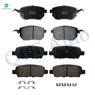 Set of 8 Front-Rear Ceramic Brake Pad Kit For 2004-2008 Nissan Maxima
