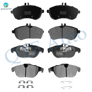Set of 8 Front-Rear Ceramic Brake Pad Kit For 2008-2012 Mercedes-Benz C300