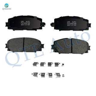 Front Ceramic Brake Pad Kit For 2012-2019 Toyota Prius C