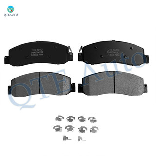 Front Ceramic Brake Pad Kit For 2008-2013 Ford F-250 Super Duty
