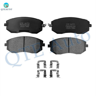 Front Ceramic Brake Pad Kit For 2002-2012 Subaru Legacy
