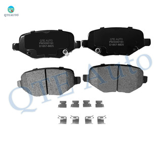 Rear Ceramic Brake Pad Kit For 2012-2016 Dodge Grand Caravan