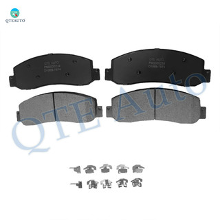 Front Ceramic Brake Pad Kit For 2005-2007 Ford F-350 Super Duty