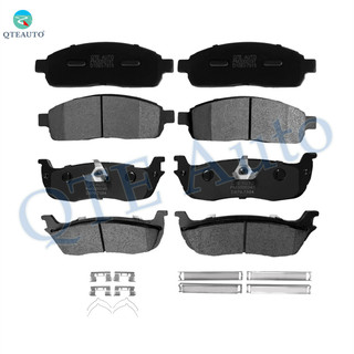 Set of 8 Front-Rear Ceramic Brake Pad Kit For 2004 Ford F-150 Heritage