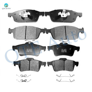 Set of 8 Front-Rear D1095 7874 Ceramic Brake Pad Kit For 2014-2018 Ford Transit Connect