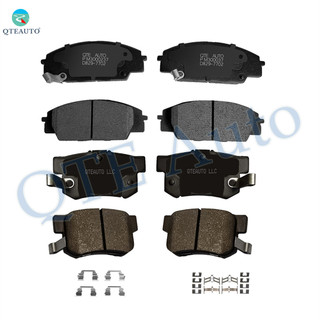 Set of 8 Front-Rear D537 7418 Ceramic Brake Pad Kit For 2002-2006 Acura RSX