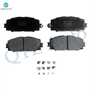 Front Ceramic Brake Pad Kit For 2017-2019 Toyota Prius Prime