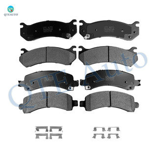 Set of 8 Front-Rear Ceramic Brake Pad Kit For 2003-2006 Chevrolet Express 2500