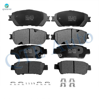 Set of 8 Front-Rear Ceramic Brake Pad Kit For 2004-2010 Toyota Sienna