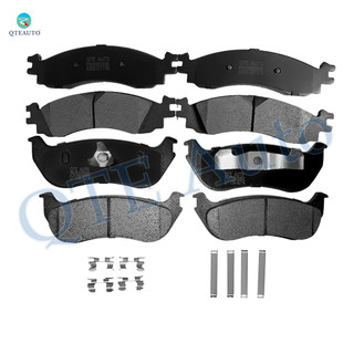 Set of 8 Front-Rear Ceramic Brake Pad Kit For 2007-2010 Ford Explorer Sport Trac