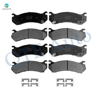 Set of 8 Front-Rear Ceramic Brake Pad Kit For 2001 2002 Chevrolet Silverado 1500