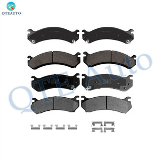 Set of 8 Front-Rear Ceramic Brake Pad Kit For 2006-2013 GMC Yukon XL 2500
