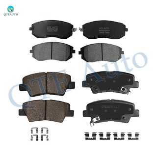 Set of 8 Front-Rear Ceramic Brake Pad Kit For 2004-2007 Subaru Impreza
