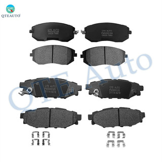 Set of 8 Front-Rear Ceramic Brake Pad Kit For 2008-2010 Subaru Impreza