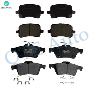 Set of 8 Front-Rear Ceramic Brake Pad Kit Fits 2007-2010 Saturn SKY