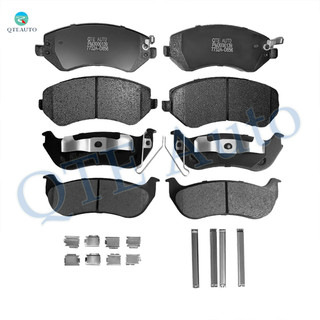 Set of 8 Front-Rear Ceramic Brake Pad Kit Fits 2002-2006 Jeep Liberty