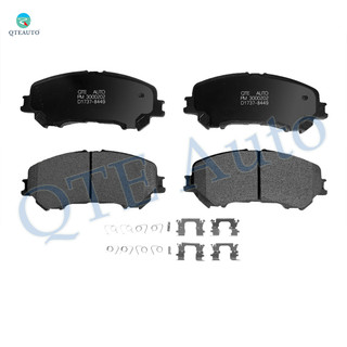 Front Ceramic Brake Pad Kit Fits 2014-2019 Nissan Rogue