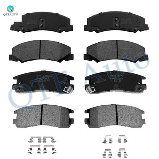 Set of 8 Front-Rear Ceramic Brake Pad Kit Fits 2006-2010 Chevrolet Impala