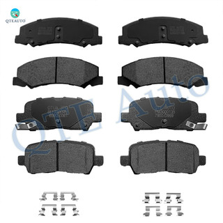 Set of 8 Front-Rear Ceramic Brake Pad Kit Fits 2011-2013 Chevrolet Impala