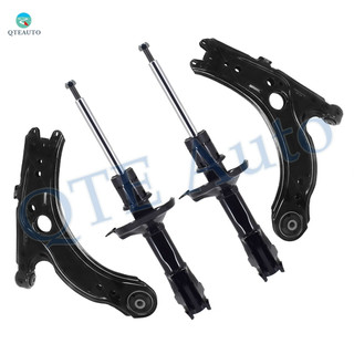 Set of 4 Front Lower Control Arm-Suspension Strut Assembly For 1999 Volkswagen Jetta
