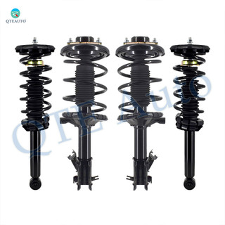 Set of 4 Front-Rear Quick Complete Strut-Coil Spring For 2000 2001 Infiniti I30