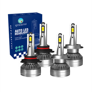 Set of 4 9005/HB3/H10 H7 LED Bulb Super Bright High Beam Fog Light 140W, 12V, Color Temperature 6000K, Lifespan 30,000 hours, Waterproof rate IP68, Operating Temperature -15c~105c