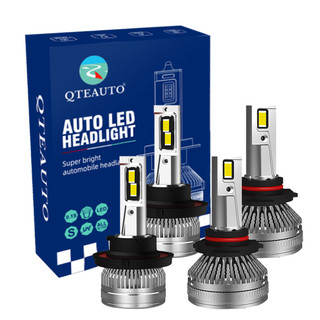 Set of 4 H13 9006/HB4 LED Bulb Super Bright High Beam Low Beam Fog Light 140W, Voltage 12V, Color Temperature 6000K, 30,000 hours, Waterproof rate IP68, Operating Temperature -15c~105c
