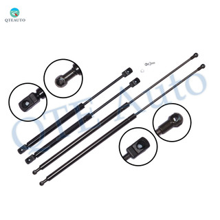 Set of 4 Front Hood-Rear Door Lift Support For 2006-2010 Hummer H3