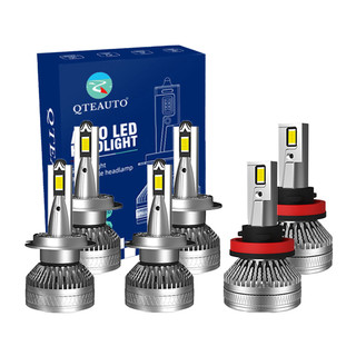 Set of 6 H7 H11/H8/H9 LED Super Bright High Beam Low Beam Fog Light 140W, 12V, Color Temperature 6000K, 30,000 hours, IP68, Operating Temperature -15c~105c For 2010-2012 Mercedes-Benz GLK350