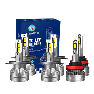 Set of 6 H4/HB2/9003 H8/H9/H11 LED Super Bright Daytime Running High Beam Low Beam Fog Light 140W, Voltage 12V, 6000K, Lifespan 30,000 hours, IP68, -15c~105c For 2014 2015 Mitsubishi Mirage