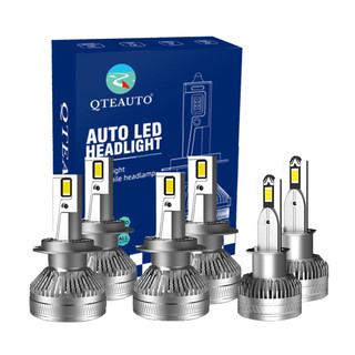 Set of 6 H7 H1 LED Bulb Super Bright High Beam Low Beam Fog Light 140W, Voltage 12V, Color Temperature 6000K, 30,000 hours, IP68, -15c~105c For 1997-2002 Mercedes-Benz S500