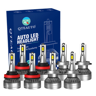 8PC H8/H9/H11 H7 LED Bulb Super Bright Daytime Running High Beam Low Beam Fog Light 140W, 12V, Color Temperature 6000K, 30,000 hourss, Waterproof rate IP68, -15c~105c For 2009-2011 BMW 335D